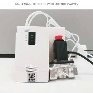 Wholesales Lpg Gás Detecção Home Sistema De Alarme <span class=keywords><strong>Detector</strong></span> De Gás Natural com Válvula De Desligamento - Product Image 2
