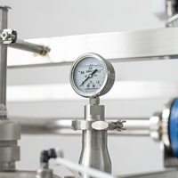 1000 LPH Tubulaire UHT-sterilisator volautomatisch met geïntegreerd CLIP-systeem voor de sterilisatieproductie van melk, sap en dranken