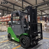 Chariot élévateur VSM 2,5 tonnes série XF avec moteur japonais K25, diesel, essence, GPL, chariots contrepoids, prix usine