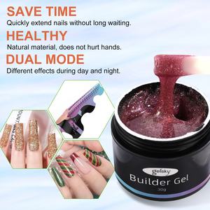 Gelsky Cream Builder Nagelgel Nagellack Nagelgel Hersteller Glitter Builder Verlängerungsgel - Product Image 3