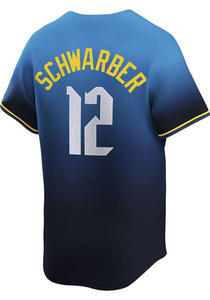 Camisetas de Béisbol al por Mayor para Adultos # 12 Camiseta Schwarber <span class=keywords><strong>color</strong></span> <span class=keywords><strong>crema</strong></span> para <span class=keywords><strong>hombre</strong></span> de Filadelfia - Product Image 2