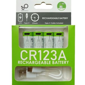 Batterie rechargeable CR2 à semi-conducteurs, grande capacité, 3,7 V, recharge cyclique, pour caméra Polaroid, surveillance de vision nocturne - Product Image 3