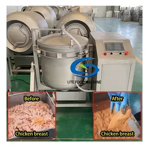 Meat Tumbler Vacuum Marinator Beef Brisket Marinating Massager Chicken Tenderizer Spicy Mix Mixing Machine