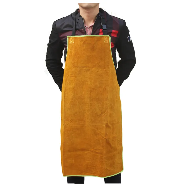 Safety Welding Apron Fireproof Leather Welding Aprons For Sale Argon Arc Welding Aprons