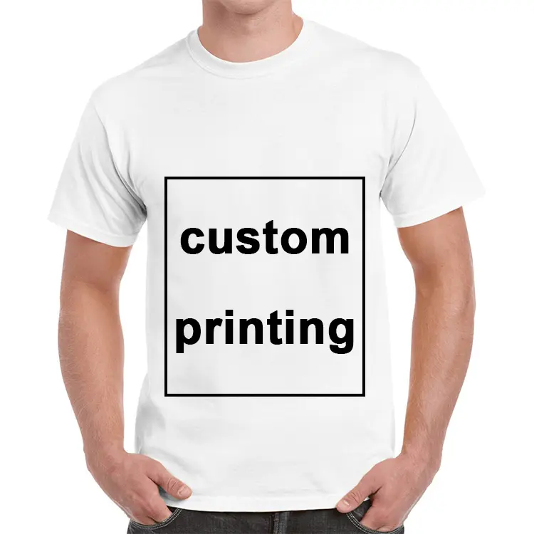 Benutzer definiertes Logo Günstiges Design Blank Swag Plain All Over Bedruckte Kurzarm 100% Baumwolle Grafik 3D Anime T-Shirt für Männer