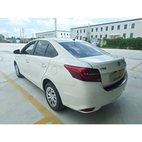 Подержанный автомобиль Guazi: Toyota Vios 2021 года, бензиновый седан, 5 мест, АКПП, передний привод, левый руль. Международная перепродажа подержанных автомобилей Toyota.