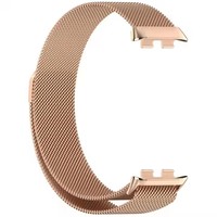 Bracelet de montre intelligente en maille métallique en acier inoxydable avec boucle magnétique pour Honor Band 9 7 6 Correa