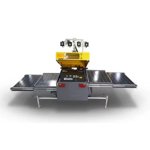 Torres de Luz LED Portátiles Blancas HiLight S2 Ecológicas de Atlas Copco, Remolques Móviles Iluminados con Energía Solar para <span class=keywords><strong>Alquiler</strong></span> - Product Image 4