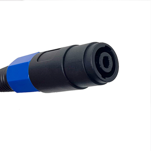 Connecteur SpeakON mâle vers double femelle en stock usine, câble audio répartiteur en Y 1 vers 2, 0,3 m, fil de cuivre pur pour système PA et sonorisation en direct - Product Image 5