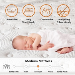 <span class=keywords><strong>Matelas</strong></span> en mousse mémoire de forme gel design moderne avec ressorts ensachés <span class=keywords><strong>Hauteur</strong></span> 25 <span class=keywords><strong>cm</strong></span> Lit Support mi-ferme pour bébés et enfants Meubles de chambre à coucher - Product Image 3