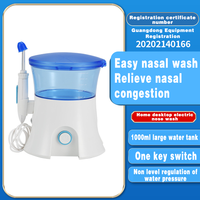 Seringue d'irrigateur nasal Douche nasale polyvalente pour l'irrigation nasale électrique à usage domestique