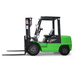 Empilhadeira de alta qualidade Fabricante Bateria De Lítio Levantamento Elétrico Armazém De Movimentação De Quatro Volantes Empilhadeira Automática Todo-o-terreno - Product Image 3
