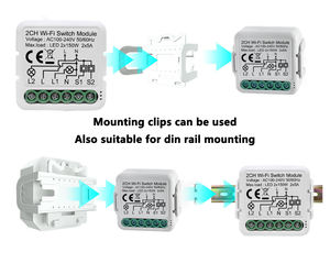 Mvava Rohs Ce 16A Mini Wifi DIY Remote Control <strong>Timer</strong> <strong>Automation</strong> <strong>Module</strong> Alexa Google Home Smart Switch Breaker <strong>Module</strong> - Product Image 6