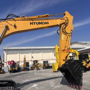 Excavadoras Hyundai de segunda mano de 22 toneladas, maquinaria de construcción de orugas hidráulicas, excavadora grande Hyundai220 usada, gran venta caliente - Product Image 5
