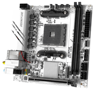 Nueva placa base para juegos JGINYUE B550I compatible con procesadores <span class=keywords><strong>AMD</strong></span> Ryzen serie 4000 y 5000 - Product Image 2