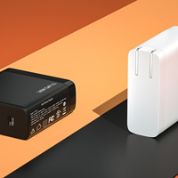 Chargeur mural pliable KC PSE 140W à charge ultra-rapide PD 3.0 GaN pour ordinateur portable Anker, MacBook, iPhone 16, 17 et autres téléphones