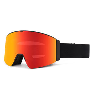 Masque de ski PRO avec cadre en TPU, revêtement anti-buée, sangle réglable, lentilles interchangeables, protection UV400 pour hommes et femmes - Product Image 6