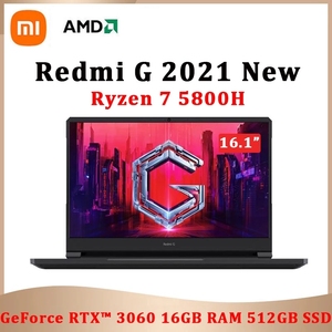 Ordinateurs portables de jeu Xiaomi <span class=keywords><strong>Redmi</strong></span> G <span class=keywords><strong>2021</strong></span>, écran IPS FHD 16,1 pouces 144 Hz, AMD R7-5800H, 16 Go, 512 Go, NVIDIA RTX3060 - Product Image 2