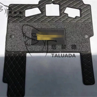 TALUADA Fußmatte Kabinenteppich Bagger-Bodenmatten LG920E 9075 913E 915E 922E 926E Kabinen-Bodenteppich Gummi-Bodenmatten
