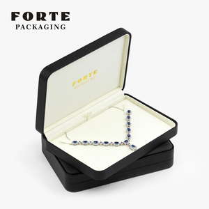 FORTE Wholesale Luxury Gift Jewelry Packaging Necklace <b>Earrings</b> Ring Boxes Packaging Jewellery Custom Necklace Jewelry <b>Box</b> - Product Image 6
