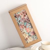 Hydrangée Éternelle Anna, Hydrangée à Feuilles Petites Couleur Dégradée, Fleur en Bouteille Flottante, Matériel Floral DIY, Vente en Gros
