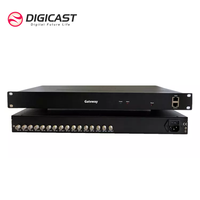 Receptor Profesional IP Económico DMB-90EC con Entrada de Sintonizador FTA Mixto de 8 Canales y Gateway IP