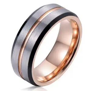 China Fabriek Bestseller Vinger Ring Tungsten Carbide Duim Ringen