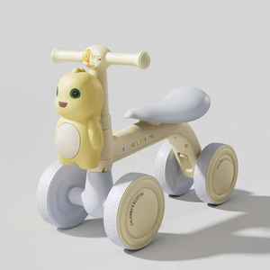 Хит продаж: Пластиковая каталка-ходунки для малышей с музыкой и светом, на батарейках, 4-колесная, для детей от 2 до 4 лет - Product Image 4