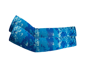 Mangas Protectoras para Brazos con Estampado de Camuflaje, Transpirables, Elásticas, con Protección Solar UV y Antideslizantes, para Deportes, Correr, Ciclismo, Senderismo y Actividades al Aire Libre - Product Image 1