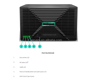 เซิร์ฟเวอร์ HPE ProLiant MicroServer Gen11 ซีออน 6300-series E-2400 Pentium Gold Processor รุ่น Ultra Tower Microserver - Product Image 4