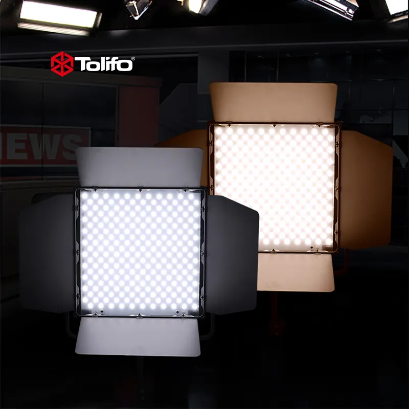 Tolifo Led Fotostudio Opname Video Verlichting Dimbaar Fotografiepaneel Vul Licht Met Afstandsbediening Voor Youtube Live