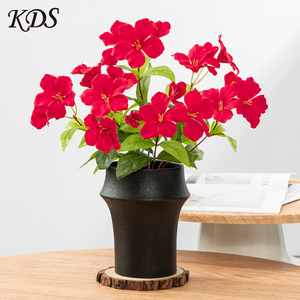 <span class=keywords><strong>ดอก</strong></span>ไม้ประดิษฐ์ดอกโรโดเดนดรอนของตกแต่งบ้านต้นไม้กลางแจ้งการจัด<span class=keywords><strong>ดอก</strong></span>ไม้ประดับสนามหญ้าชวนชม - Product Image 3