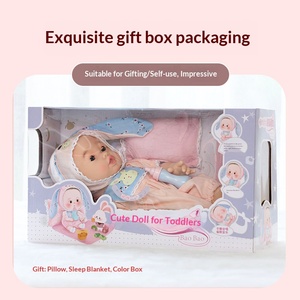 <b>Vinyl</b> Soothing Doll Exquisite, Cute, Soft, Simulated Facial Sensing Interactive Children's Toy Wholesale Doll - Product Image 6