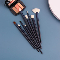 Vonira Beauté Meilleur Vente Bleu 13 Pinceaux De Maquillage Sertie de maquillage Kit de Brosses Cosmétiques Étiquette Privée Emballage Boîte Logo Personnalisé