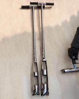 Sonde d'échantillonnage de sol en acier inoxydable pour argile