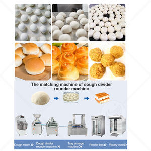 Boule de pâte ORME Machine à découper la pâte à pain Machine à diviser la pâte à biscuits Machine à arrondir et à diviser la boulangerie - Product Image 6
