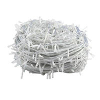 Guirlandes lumineuses de Noël étanches de qualité commerciale, 8 modes, blanc chaud, PVC, cuivre, pour décorations de fête en extérieur