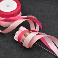 Ruban en satin de polyester de 5/8 pouces en gros - Ruban de soie coloré pour gâteaux de mariage et projets de bricolage