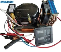 Petite unité de condensation R134a 24V/12V DC unité de condensation de compresseur BD35HC pour unité de condensation de réfrigérateurs de voiture