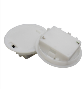 Onlyoa 4.5V 3*AA Round Battery Holder with switch and Cover Black White Battery Box case