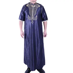 イスラム教徒の男性用ローブ高品質の男性用アラビア服サプライヤー