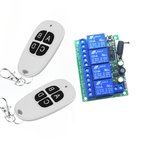 433mhz <strong>4</strong> Button ABS Universal Wireless RF Door <strong>Remote</strong> <strong>Control</strong> Easy <strong>Duplicator</strong> for Automatic Garage Door Made Metal <strong>Remote</strong> - Product Image 5