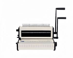 Paper Punching Machine for Binding Coil Binder Paper Processing Device Desktop Manual Paper Puncher and Binder with Coil - Product Image 1