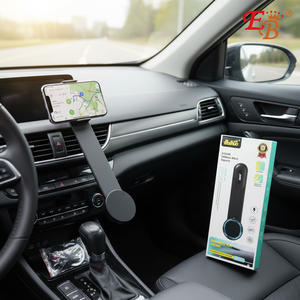 Support Téléphone Voiture Intelligent 2-en-1 Étanche avec Suivi Intelligent, Flexible, 8.5"X2.3", en Alliage et Silicone, Fixation Magnétique pour Tableau de Bord et Bureau, 100 PIÈCES/CAISSE - Product Image 3