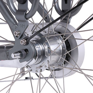 Bicicleta Eléctrica Urbana <span class=keywords><strong>Elcykel</strong></span> de Bajo Precio con Batería de Litio de 36v 10ah 11ah, Neumáticos Anchos, Económica, para Mujer - Product Image 3