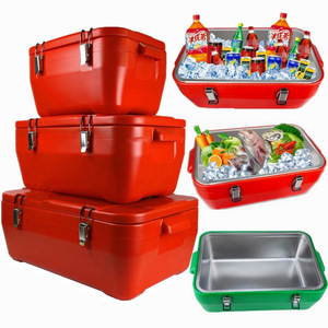 20L + 30L + 40L Bộ nhựa cách nhiệt container hộp bảo quản nhiệt với bể thép không gỉ - Product Image 2