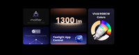 Ampoule LED intelligente Yeelight D1 1300Llm Ampoule intelligente haute luminosité