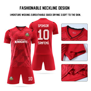 Maglie da <span class=keywords><strong>Calcio</strong></span> in Stock a Buon Prezzo con Logo, Numero e Nome della Squadra, Uniformi da <span class=keywords><strong>Calcio</strong></span> OEM per Club e <span class=keywords><strong>Squadre</strong></span>, Taglie per Uomini e Bambini - Product Image 6