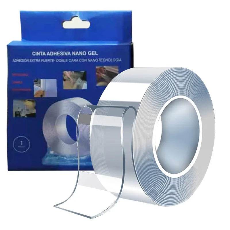 1M/2M/3M/5M width 20m 30m Nano Tape Double Sided Tape Transparent NoTrace Reusable Waterproof Adhesive Tape Cleanable Home