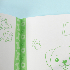 Vendita calda di Nuovo Stile Colorazione Notepad con un sacco Adesivi e Nastri di Carta - Product Image 5